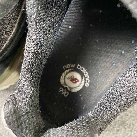 New Balance 990v4 Womens 8.5 Black Shoes Sneaker W990BK4 Made in USA - Picture 12 of 12